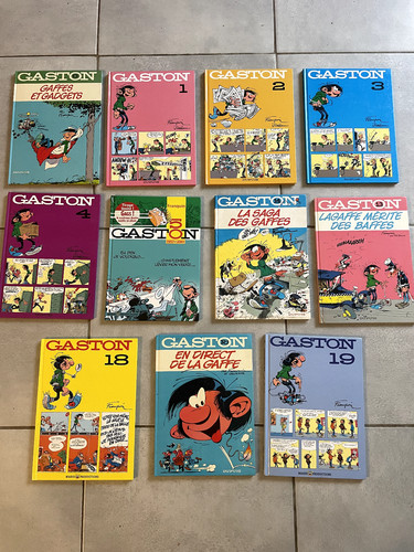 Lot gaston lagaffe - de,