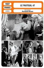 FICHE CINEMA: LE ARMCHAIR 47 - Raimu, Rosay, Lefaur, Rivers 1937
