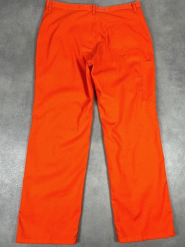 Pantalon travail orange - de,
