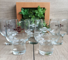 Lot 5 Verres Martini On the rocks