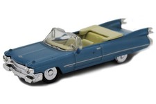 Voiture americaine Cadillac series 62 1959 bleu ciel 1/43ème