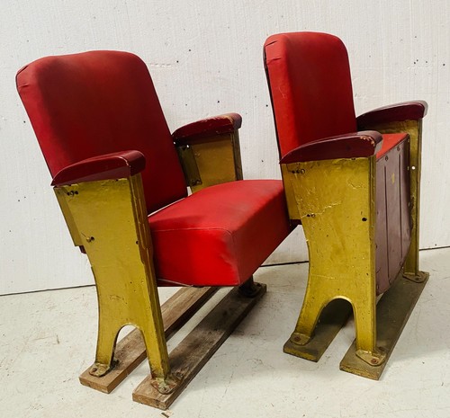 Paire fauteuils cinéma - fauteuils,