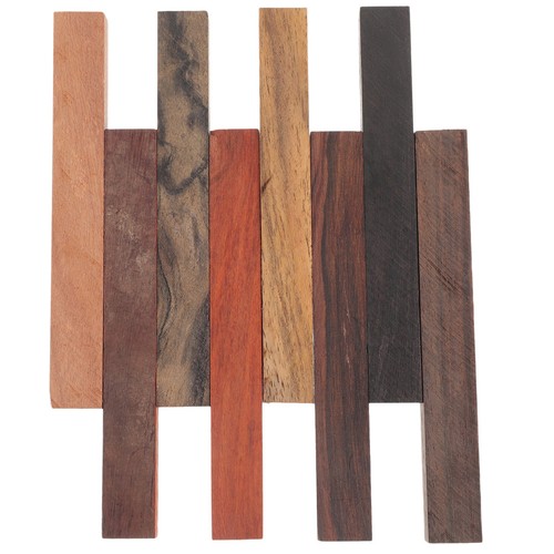 Pcs exotic woods ébauche - , 8