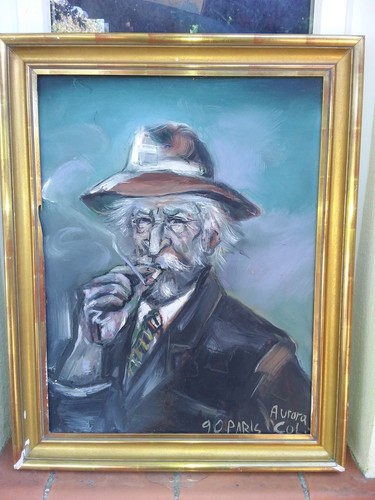 Tableau huile sur toile - tableau,