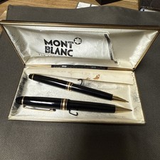 Mont Blanc Meisterstuck No. 161 Ball Point Pen and Pencial 0.7mm Pair