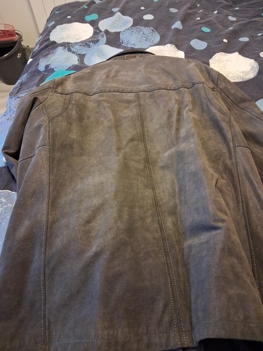 Veste cuir noire - veste,