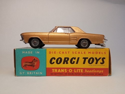 Corgi toys buick riviera art - riviera,