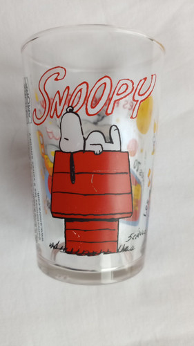Beau rare verre moutarde - verre, à
