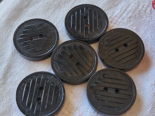 Lot boutons anciens bois - lot, en
