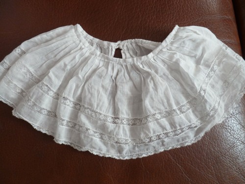 Ancien jupon poupee plis - poupee, et