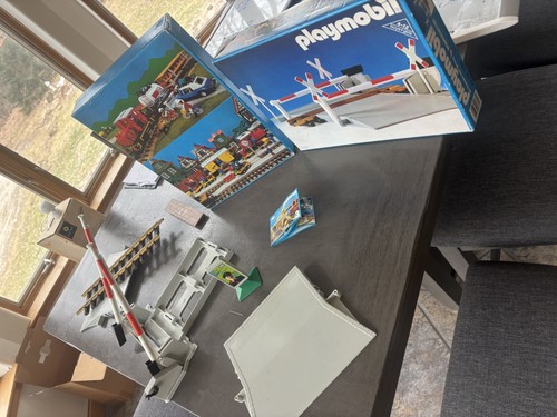 Playmobil train crossing 4364 - playmobil,