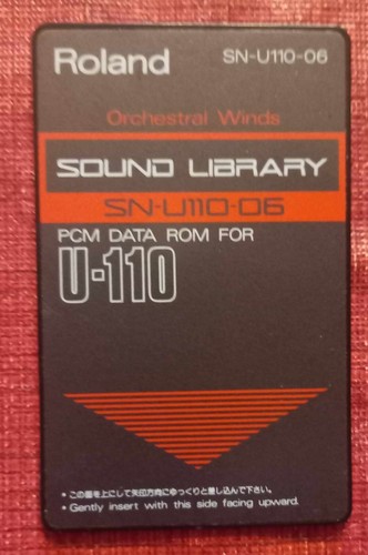 Roland carte u110 pour - carte,