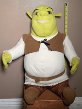2004 Hasbro DreamWorks Shrek 2  Shrek 25" Jumbo Plush