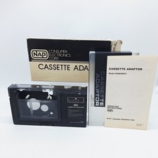 NAP VHS-C Converter to VHS Tape for VCR Play Back Cassette Adapter V80083BK01