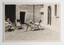 Bronze sieste transat cour