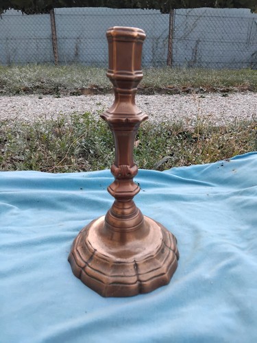 Ancien bougeoir chandelier - ancien,