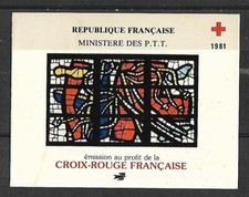 CARNET CROIX-ROUGE 1981** - NEUF