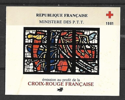 Carnet croix rouge 1981 - 1981**,