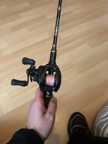 Canne pêche casting - à,