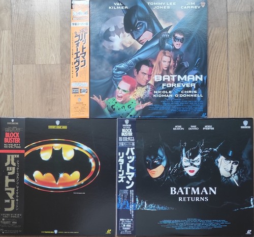 Lot laserdisc batman returns - batman,