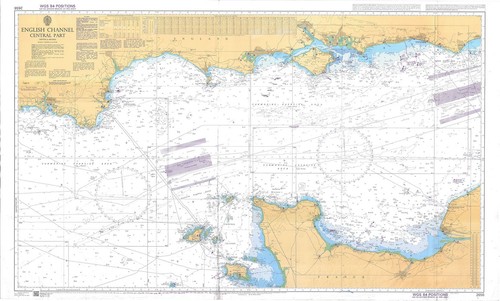 Carte marine vintage original - carte,