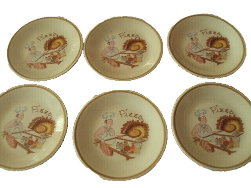 Assiettes pizza - À,