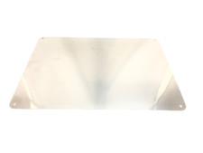 Support Base Plaque D'Immatriculation Arrière en Acier Inox Fiat 500 126 Auto