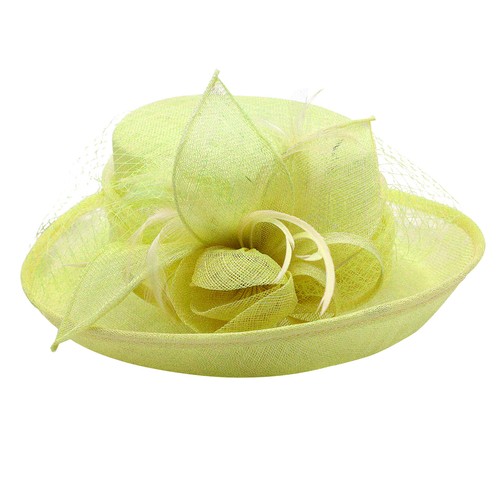 Chapeau fleur bouton - fleur, voilette