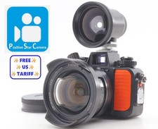 🎦👀✨MINT✨ Nikon Nikonos V Orange Underwater w/15mm f/2.8 & 15mm Finder...