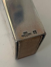 boite etui allumettes argent