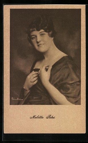Carte postale actrice - postale, l'actrice