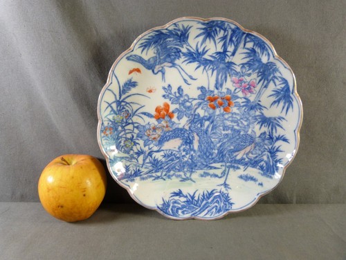 Assiette porcelaine kakiemon - assiette,