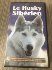 CASSETTE VIDÉO VHS LE HUSKY SIBÉRIEN RARE