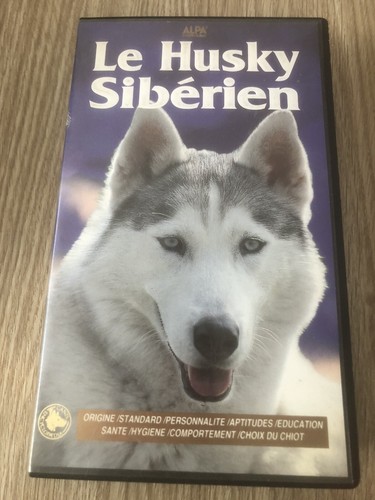 Cassette vidéo vhs husky - cassette,