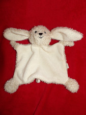 Doudou Plat Lapin Beige