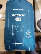 Decathalon Quechua Arpenaz 20F Sleeping Bag Blue