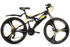 WYLD VTT Tout Suspendu 26" Bliss Noir 21 Vitesses Jantes en Magnesium-Alu 415M