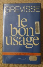Le Bon Usage - hardcover Grevisse, M. 2nd printing 10th edition, I think