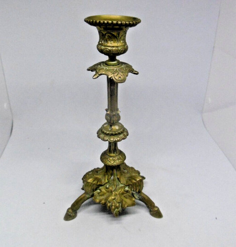 Bougeoir tripode pied sabot - bougeoir, n