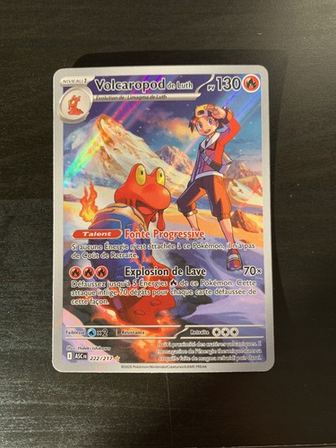 Carte pokémon volcaropod de - carte, :