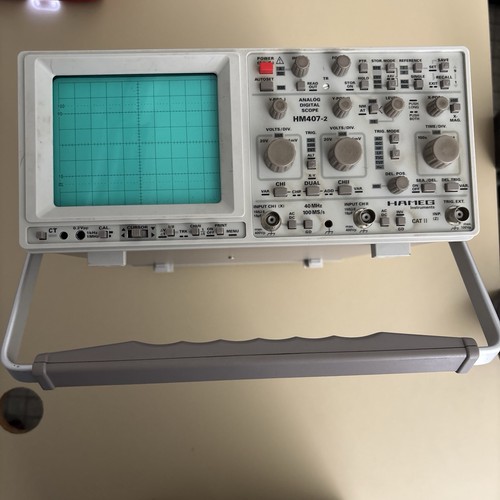 Hameg hm407 oscilloscope - hameg, hm407-2