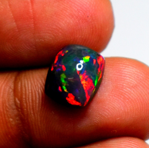 Cabochon opale noire - cabochon, d'opale
