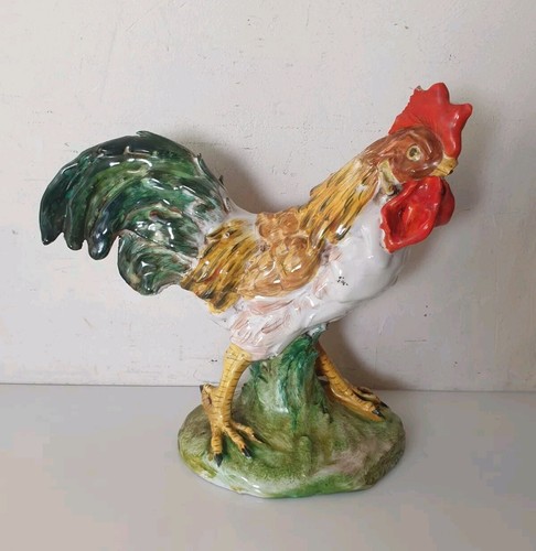 Cassé coq faience céramique - cassé,