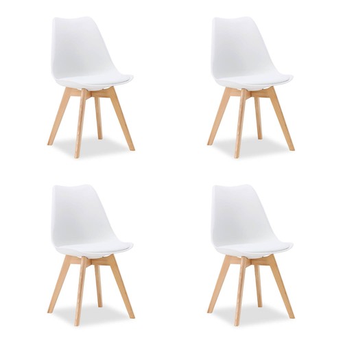Chaises cuisine blanc - cuisine,