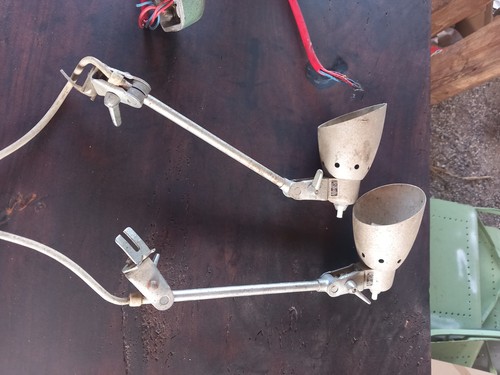 Ancienne lampe pfaff no - 2x,