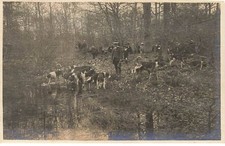 Photo - 1920 - Hunting - Attack near Nemours taken over the hourglass