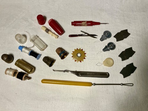 Ancien lot accessoires