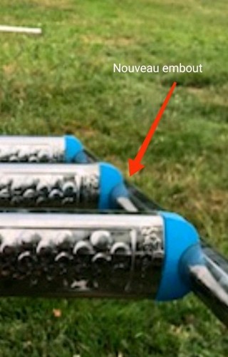 Lot embouts latérales - embouts,