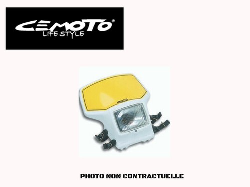 Plaque phare moto tt - phare,