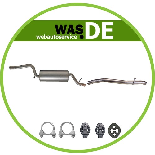 Kit pot échappement pour - pot,